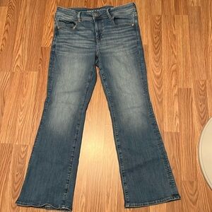 American eagle kick boot boot cut jeans